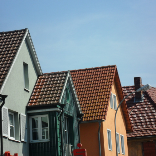 row of real estate